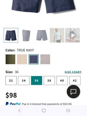 Men’s Jackson Quick-Dry  Shorts 36